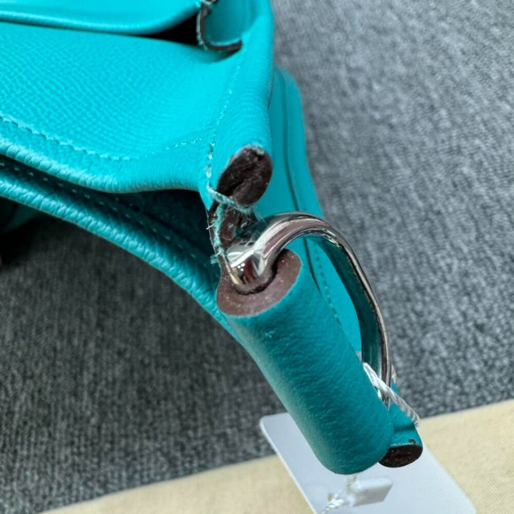 100% Authentic HERMES Evelyne GM Shoulder Bag - Picture 13 of 16
